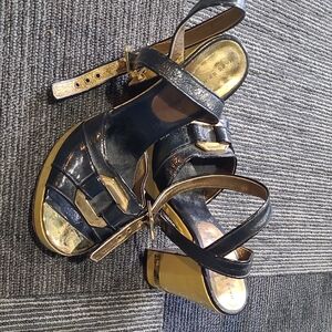 Vintage Gold Hardware Heels